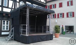3-Mobile Bühne mit 4,40 x 3,75 x 4,40m (lichte Höhe 3,00m)
- ideal für kleine Veran...