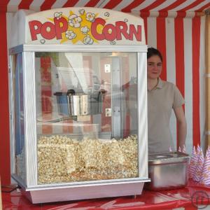 2-INKL. VERSAND Giant Popcornmaschine der Produktionsgigant inkl. Versand,Rückholung und 19% M...