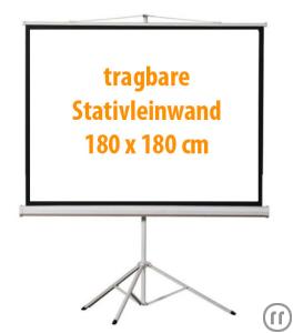 Beamer Leinwand 1,80 x 1,80