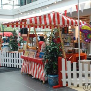 2-Markststand / Marktbude im nostalgischen Stil Weihnachtsmarkt inkl. 19% MwSt.