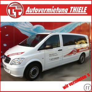 Mercedes Benz Vito, Kleinbus 9-Sitzer, klimatisiert, mit Anhängerzugvorrichtung.