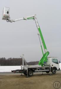 LKW-Arbeitsbühne 20,10m AH, Diesel - Korbarm 5m teleskopierbar