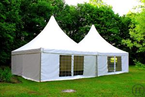 1-Festzelt, Partyzelte, Pagoden in professioneller Qualität vom Fachmann z.B.: Pagode 5x5m, 6x6m