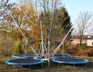 2-Bungee-Trampolin-Anlage,
Vermietung bundesweit