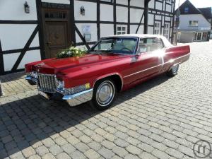 1-Ein Traum in Rot und Weiß......Cadillac Sedan deVille  Modell " San Mateo "