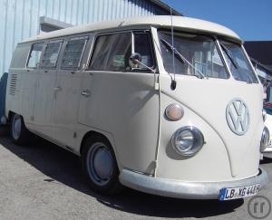 1-VW BULLI - VW BUS 1967 mit Chauffeur.  Oldtimer, Hochzeitsauto, Promotion, Messe,