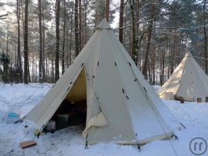 6-VERSAND o. Abholung, TIPI-Zelte bis 20 Personen, Auf-/Abbau mögl.