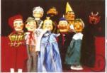 Kasper Theater, mit original Hohensteiner Handpuppen.