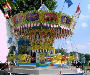 2-Karussell für Kids zwischen 2 und 12 Jahren