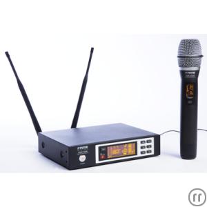 1-Funkmikrofon Handheld / Professionelles Kabelloses Mikrofon für Veranstaltungen mieten