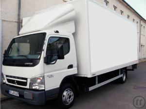 LKW mit Ladebordwand