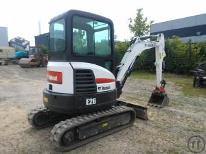 3-Minibagger Bobcat E26 2,7 to.