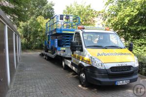 4-10 m Diesel-Allrad Scherenarbeitsbühne 77,35 EUR/Tag. (Die Mehrwertsteuer ist im Preis entha...