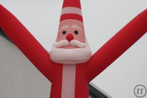 2-Skydancer Nikolaus/ Weihnachtsmann mit ca. 6m Höhe