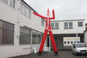 1-Skydancer Nikolaus/ Weihnachtsmann mit ca. 6m Höhe