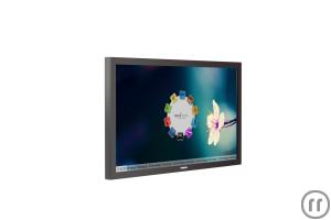 1-32 Zoll Touchdisplay, Multitouch, interaktiv, 6 Touch Punkte, Full HD, Display mieten, Messe, Event