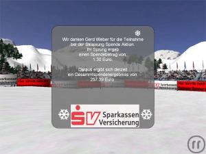 6-Weltweit aktuellster Skisprung Simulator mit Ihren LOGOS im Spiel und Wettbewerb Ranking.