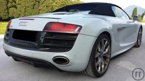 2-Details zu Audi R8 V10 Spider  - R8 Cabrio mit Lamborghini-Motor - Zustellung europaweit (A,D,CH ..)