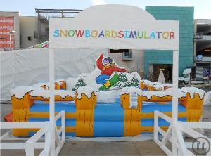 3-Snowboardsimulator / Bullriding / Rodeo / Bullenreiten / Wellenreiten