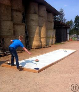 Mobile Eisstockbahn / Eisstockschiessen / Fun Curling