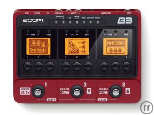 Zoom B 3 Baß-Amp-Simulator