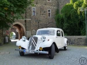 2-Hochzeitsauto - Oldtimer Citroen - Brautauto - Hochzeitswagen - Hocheitsfahrten - Filmauto