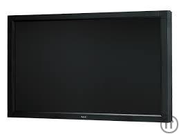 1-NEC MultiSync V422, 42" LCD  Bildschirm im Case, schwarz