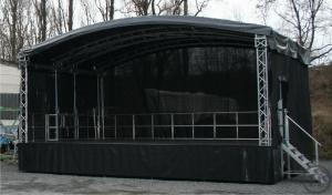 3-Die kostengünstige Rundbogen-Bühne für Ihr Event - 55m² große Open-Air-...