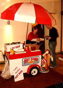 1-Hot Dog Push Cart