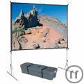 1-Fast-Fold-Leinwand 2,8m x 2,1m Aufprojektion