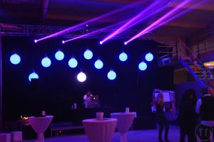 6-LED Ball 50cm, 3Watt LED / DMX