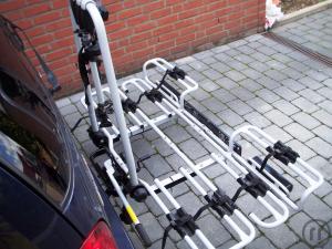 1-Fahrradträger für bis zu 4 Räder zum aufsetzen auf die Anhängerkupplung
