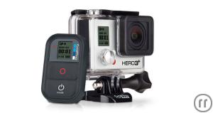 1-GoPro Hero 3+ Black Edition mit Zubehör