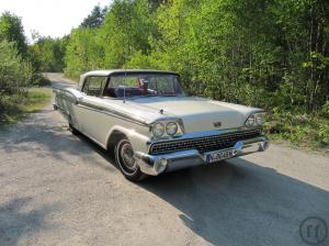 6-Ford Fairlane Galaxy Oldtimer Cabrio als Hochzeitsauto selbst fahren