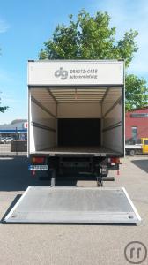 1-Iveco EuroCargo Koffer oder Pritsche mit Hebebühne 7,5 t € 152,00/Tag € 0,50/ km (...