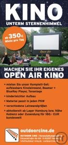 Open Air Kino - KINO UNTERM STERNENHIMMEL