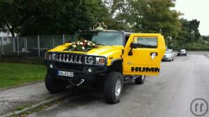 Hummer 2 zum selber Fahren ohne Mindestalter
500 € Kaution, Selbstbeteiligung 1000 €