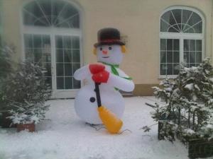 Weihnachtsdekoration Aufblasbarer Schneemann 2,40m