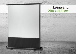 2-Beamer und Leinwand günstig mieten!