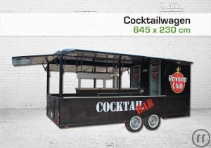 3-Mobiler Havana-Cocktailwagen im 60er Jahre Style!