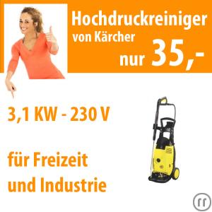 Kärcher Hochdruckreiniger HD 650 - max 150 bar - 9,1 l/min