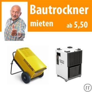 1-Bautrockner Luftentfeuchter