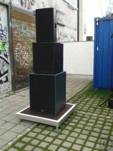 superfette 4400Watt Festival OpenAir Club PA Soundanlage von Kling & Freitag