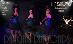 1-Tanzshows & Showtanz für Gala & Event aus Köln/ NRW - CanCan 20er Jahre Bourles...