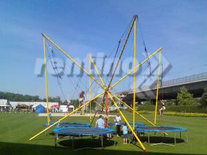 4-Fungee Trampolin - Bungee Trampolin - Quadro Jumper mieten