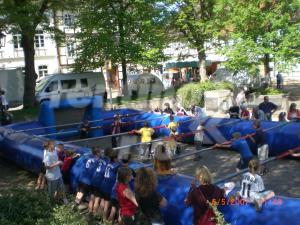 Human Table Soccer - Menschenkicker - Menschenfußball mieten