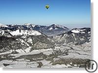 1-Ballonfahrt Gutschein "Voralpenland"