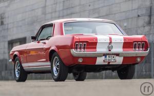 3-US Cars: Ford Mustang Coupé V8 Oldtimer 1967 selbst fahren, Frankfurt, München, N&uum...