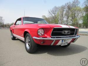 1-Oldtimer Ford Mustang Coupé 1967 selbst fahren, Frankfurt, München, Nürnberg