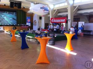 Carrera Rennbahn 4 Spurig 42 Meter